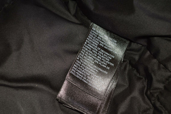 The North Face TNF Women's Black ACROPOLIS Goose Down Parka Puffer Coat M