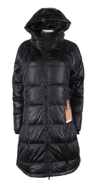 The North Face TNF Women's Black ACROPOLIS Goose Down Parka Puffer Coat M