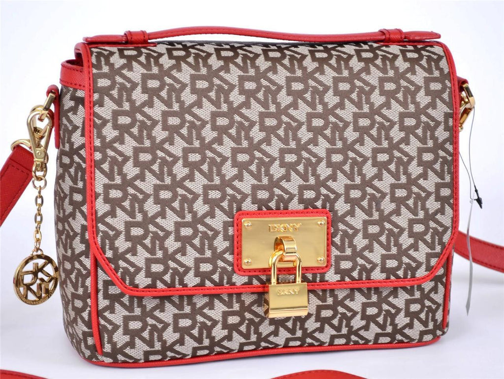 Women's DKNY Handbag, size Midi (Red) | Emmy
