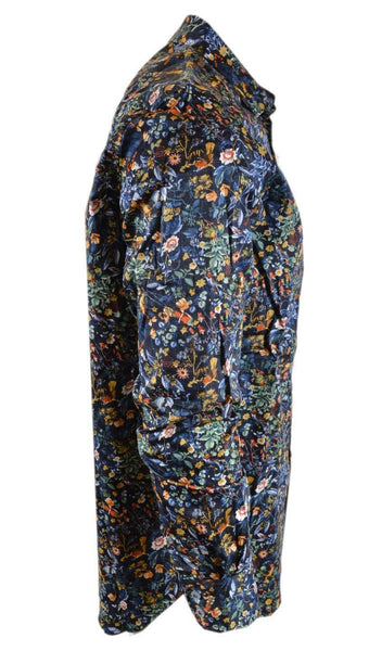 NEW Robert Graham $198 GIN BLOSSOM Cotton Floral Print Classic Fit Shirt M