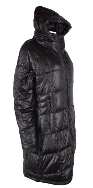 The North Face TNF Women's Black ACROPOLIS Goose Down Parka Puffer Coat XS