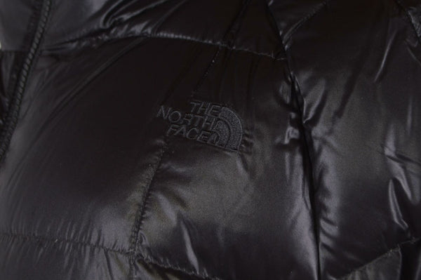 The North Face TNF Women's Black ACROPOLIS Goose Down Parka Puffer Coat M