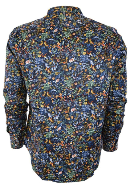 NEW Robert Graham $198 GIN BLOSSOM Cotton Floral Print Classic Fit Shirt M