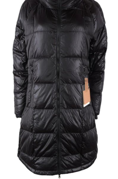 The North Face TNF Women's Black ACROPOLIS Goose Down Parka Puffer Coat XS